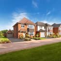 Examples of Redrow homes similar to those being built at Calder Grange