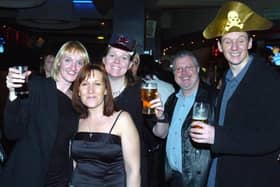 Youth and Community and Adult Education at Lancashire County Council enjoy their 2004 Christmas party