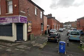 The proposed takeaway site at the junction of Watkin Lane and Hoghton Street in Lostock Hall (image: Google)