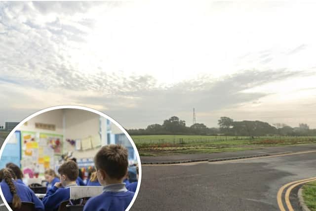 The site of a proposed housing estate and new primary school off William Young Way - but will the school ever be built? (main image: Google)