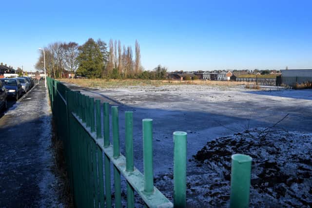 The site of the former Lostock Hall Primary School, where 50 affordable homes are set to be built