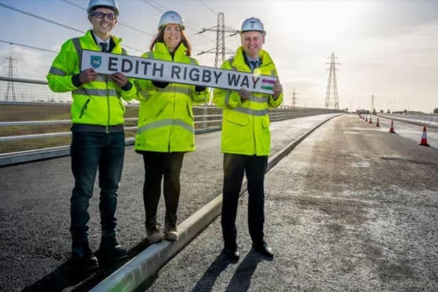 The Preston Western Distributor, linking parts of Preston and the Fylde to the M55, will be officially be named Edith Rigby Way, after Preston's famous suffragette, who dedicated her life to fighting for women's rights
