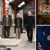 A pop up Christmas food and drinks venue is being brought to Preston by three leading cultural, creative and marketing experts. (Image credit top right: Alicia Slough on Unsplah and bottom right: Michael Discenza on Unsplash.)