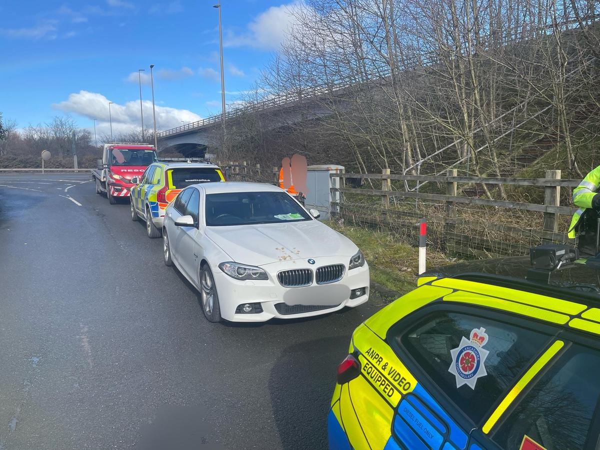 Illegal immigrant driving new BMW arrested after entering UK in the back of a lorry