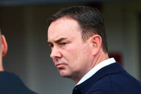 Morecambe manager Derek Adams Picture: Jack Taylor