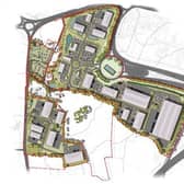 Proposals have been submitted to develop a major site in Central Lancashir