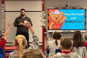 Dale Martin at St George's CE School in Chorley