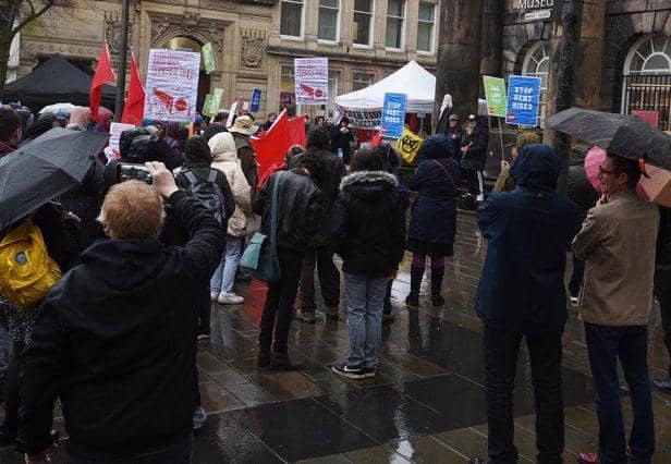 A demonstration will be held in Preston over the cost-of-living crisis. (Photo by Michelle Adamson)
