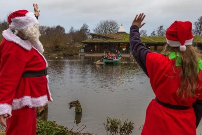 Running all weekends in December, plus December 21-23..
The experience includes a boat trip to see Santa on his island with his elves, a visit to Santa, and a gift
Make your own reindeer food, decorate a wooden Christmas tree decoration and decorate a biscuit.
Costs £17 per child, not including admission to Martin Mere.