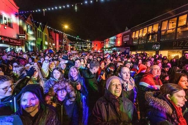 Chorley’s Christmas lights switch on 2023 will take place next month on Sunday, November 19. Pictured are some of the many people who attended last year's event