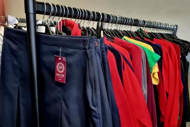 There is a range of uniform from numerous schools across South Ribble and it's all FREE. Pic credit: Councillor Matthew Tomlinson