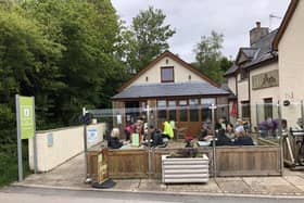 Green Finch Cafe was popular with visitors, particularly walkers and cyclists.