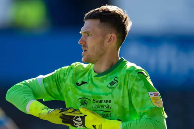 Freddie Woodman during his time at Swansea City.