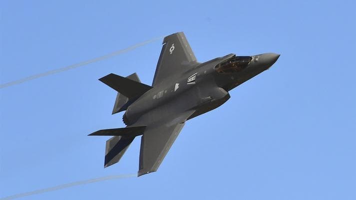 Why a pair of F35 fighter jets were seen roaring through Lancashire's skies