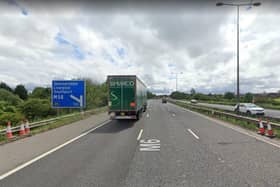 There are delays both ways on the M6 after a crash near junction 26 (M58) in Wigan this morning (Tuesday, July 5)