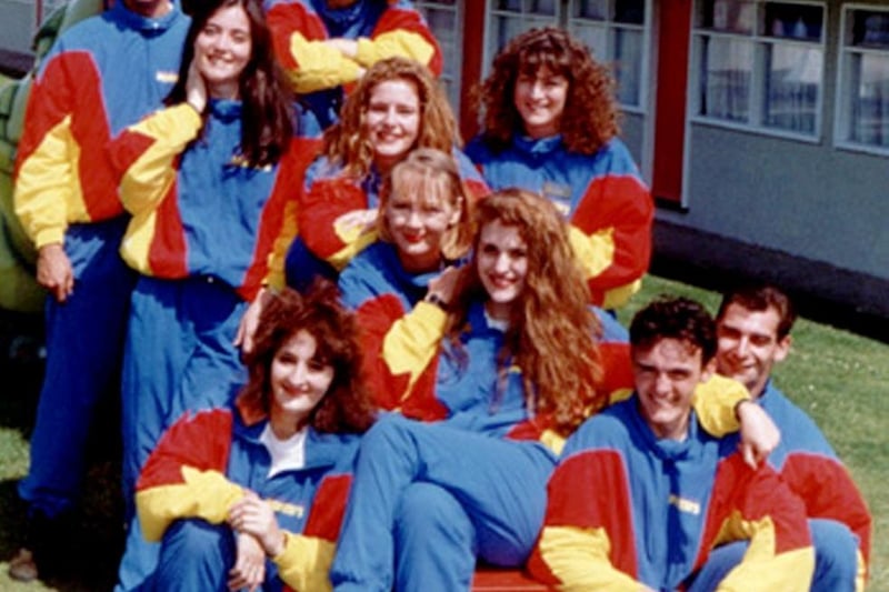Blue Coat team members in 1993.