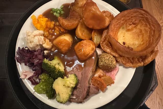 Carvery at the Water's Edge pub in St Annes