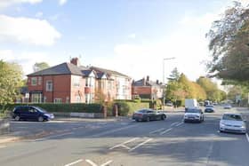 Traffic lights appear likely to one day control vehicles at the junction of Garstang Road and St Vincents Road in Fulwood (image: Google)