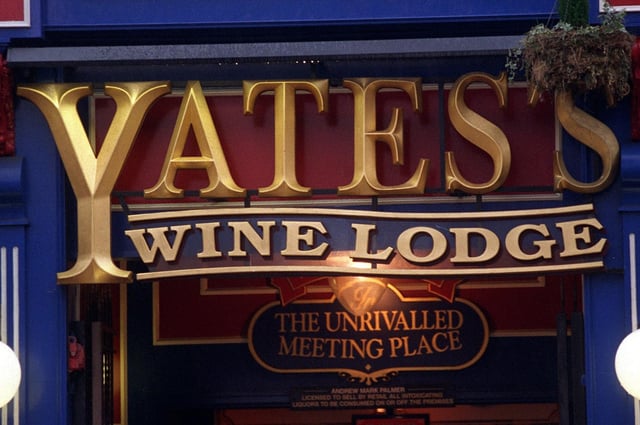 Yates's Wine Lodge in Preston was always a very popular and busy pub