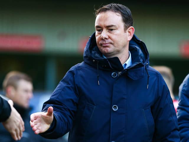 Former Morecambe manager Derek Adams Picture: Jack Taylor