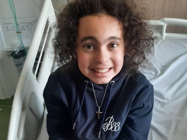 11-year-old Tom from Lancaster has been discharged from hospital after being critically injured after being hit by a police car.
