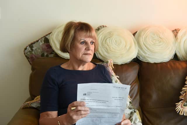 Photo Neil Cross;  June Roebuck has seen her rent increase on Sheltered housing up 44.4%
