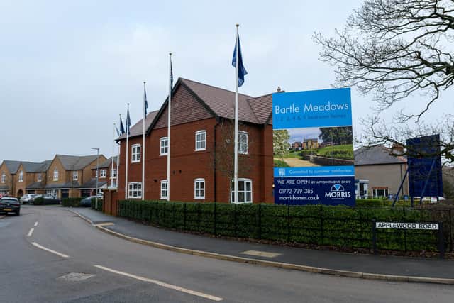 Bartle Meadows, one of many new developments in Preston which have created demand for new schools to the north of Preston