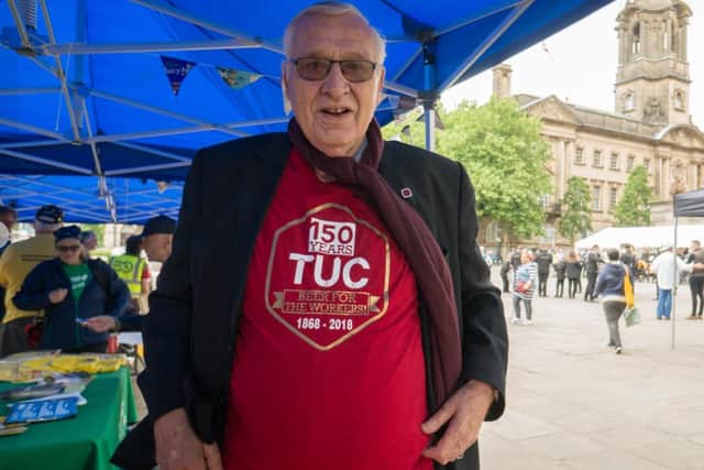 Dave was an executive member of the TUC in the North West (Image: Preston Labour).