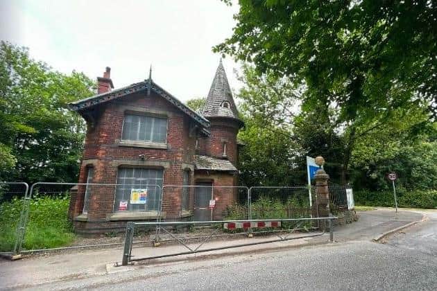 The former gatehouse has three bedrooms.