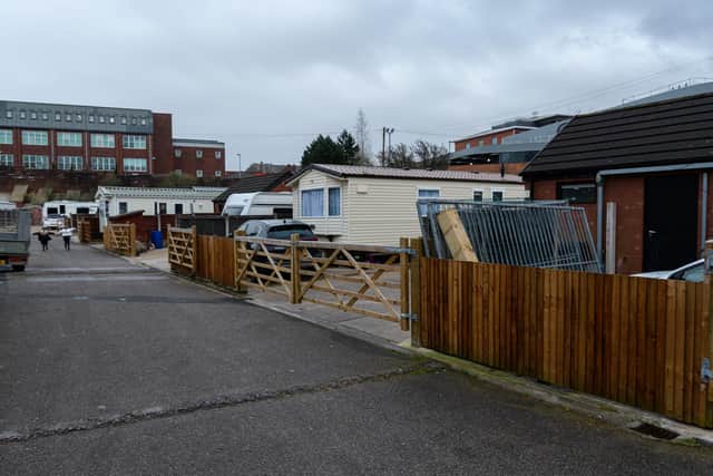 The Leighton Street travellers site in Preston has been home to the Gavin family for almost 35 years