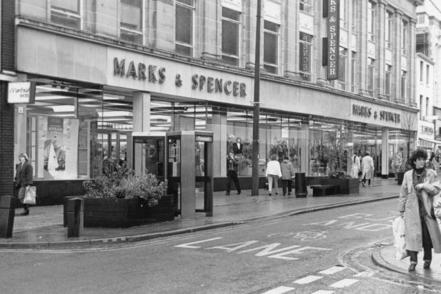 Marks and Spencers has always had a presence on Fishergate - and never more so than when they moved to this site