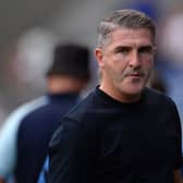 Preston North End manager Ryan Lowe at Cardiff on Saturday.