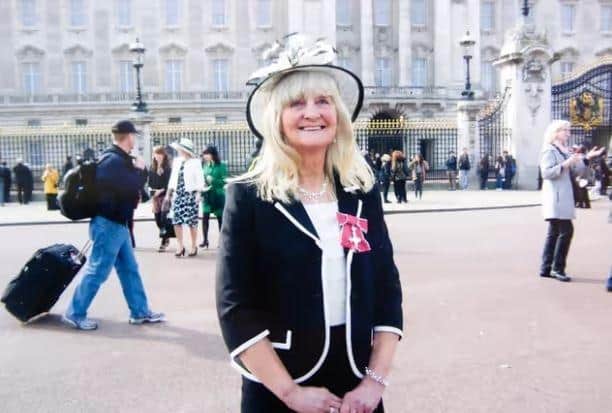 Irene Reid at Buckingham Palace