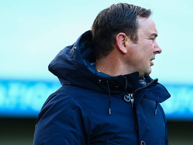 Morecambe manager Derek Adams had feared a postponement Picture: Jack Taylor