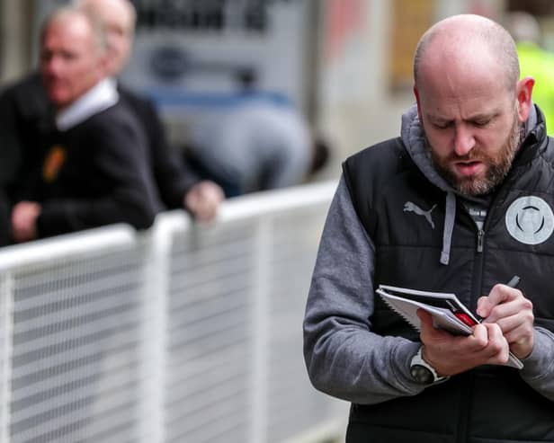 Lancaster City boss Mark Fell (photo: Phil Dawson)