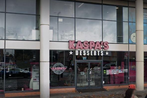 Part of a national chain, Kaspas offers a big range of treats for the sweet-toothed.
And they like a bit of pink too - from the signage to the lights, and even the booth furniture.