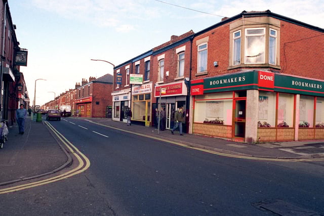 In the 1990s this corner spot was occupied by Done Bookmakers - a betting shop. A far cry from Greenways toy shop that used to be housed there in the 1980s