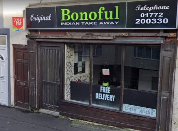 Bonoful takeaway in Preston received three stars in its latest food hygiene inspection