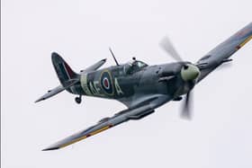 A flypast by a World War 2 Spitfire fighter will be a high point of the show.