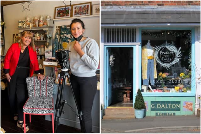Croston shop Feathers and Twigs will appear on BBC's Money for Nothing in Spring.