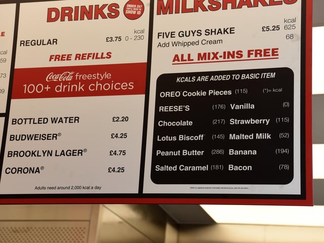 Diners can choose from more than 250,00 burger combinations and 1,000 possible ways to customise a milkshake.