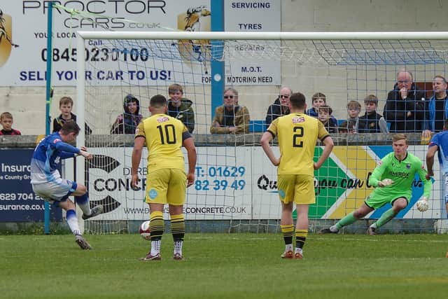 Brig were beaten by Alex Byrne's penalty (photo: Ruth Hornby)