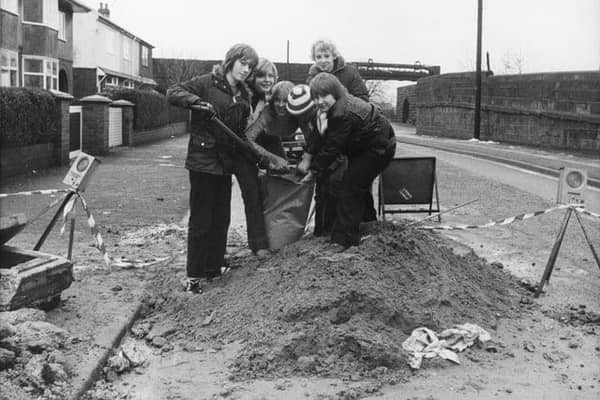 These cheeky chappies were helping out with construction work being done in Broadgate. Do you recognise anyone?