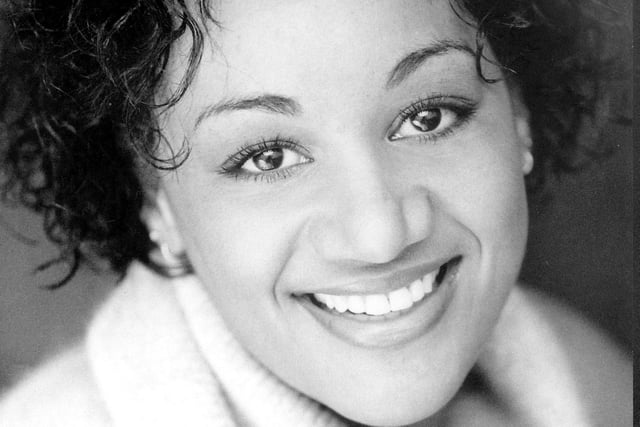 Born in Preston, actress Tupele Dorgu is pictured here in 2003 just before she burst on to the Coronation Street cobbles in the role of Kelly Crabtree