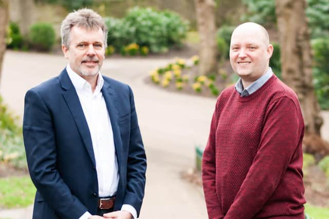 Alistair Baines of Cassidy and Ashton welcomes new appointment David Rivers