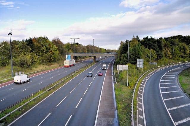 A section of the M56 will be closed for an entire weekend in September (Credit: David Dixon)