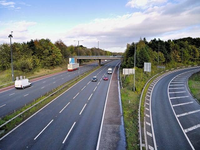 A section of the M56 will be closed for an entire weekend in September (Credit: David Dixon)