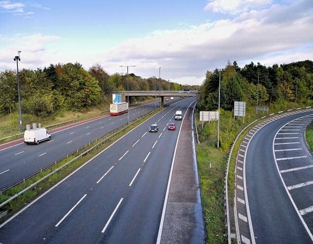 A section of the M56 will be closed for an entire weekend in September (Credit: David Dixon)