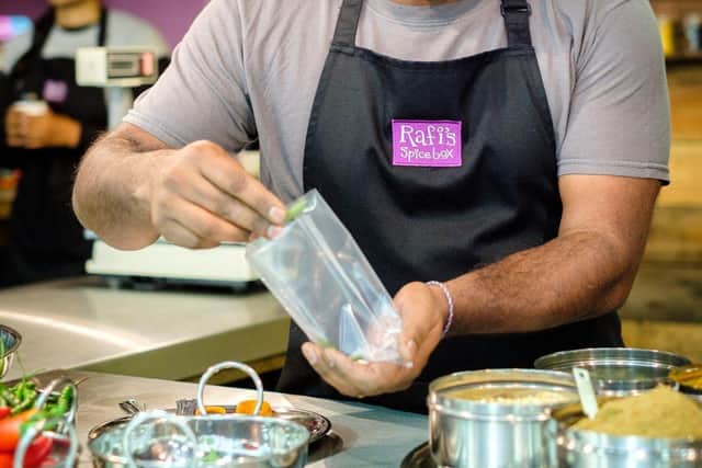 Kevin Fernandez from Rafi's Spicebox which launches in Scotforth Booths this week