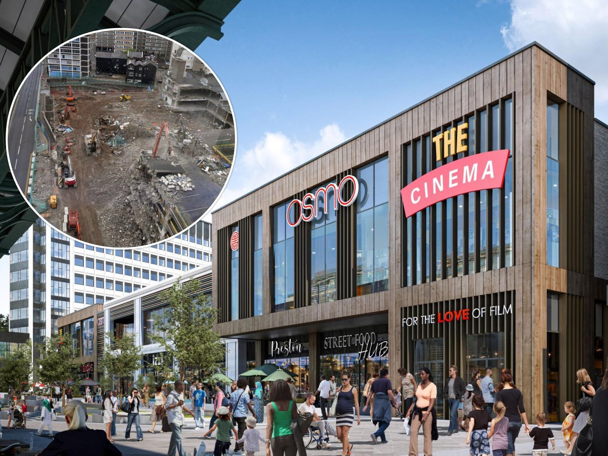 From a "hole in the ground"...to a whole lot to do – this is what's coming to Preston’s new leisure complex